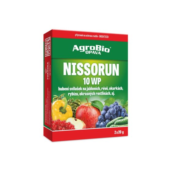 AgroBio Nissorun 10 WP - k hubení škodlivého savého a žravého hmyzu 2x20 g