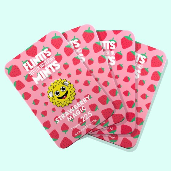 Flintts Mints - Strawberry Magic