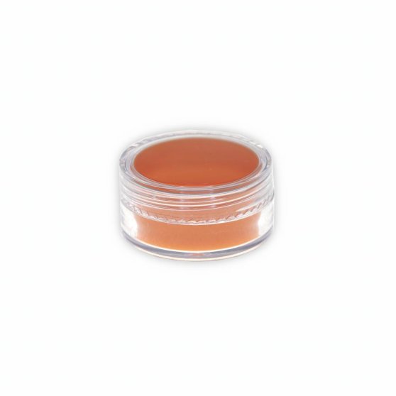 Plastová nádoba s oranžovou silikónovou vložkou 10 ml, BOX 50 ks