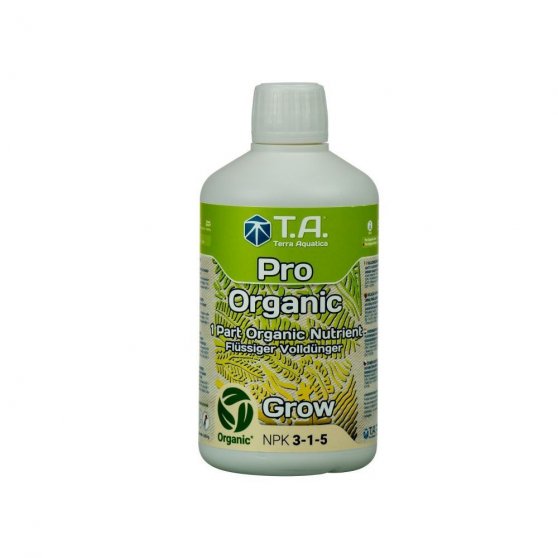 Terra Aquatica Pro Organic Grow 500 ml, organické rastové hnojivo
