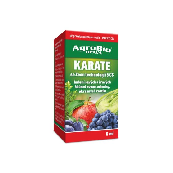 AgroBio Karate se Zeon technologií 5 CS - k hubení savého hmyzu 6 ml