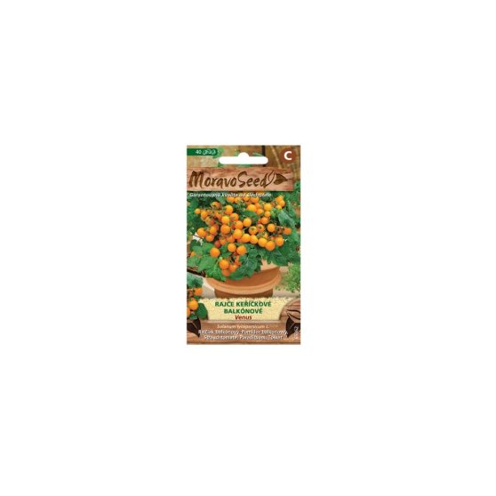 Semínka Rajče keříčkové balkónové VENUS, oranžové, 40 s