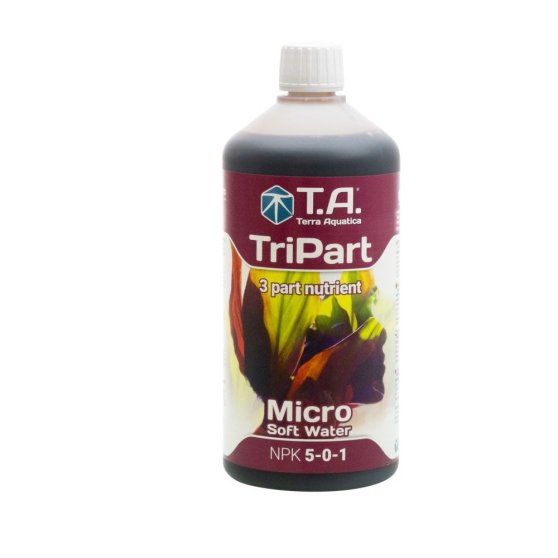 Terra Aquatica TriPart Micro Soft Water 1 l, základné hnojivo mikrokomponent - mäkká voda