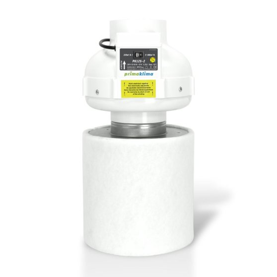 Prima Klima PK-Kombo 125-2S - 400 m3/h, ventilátor a filtr