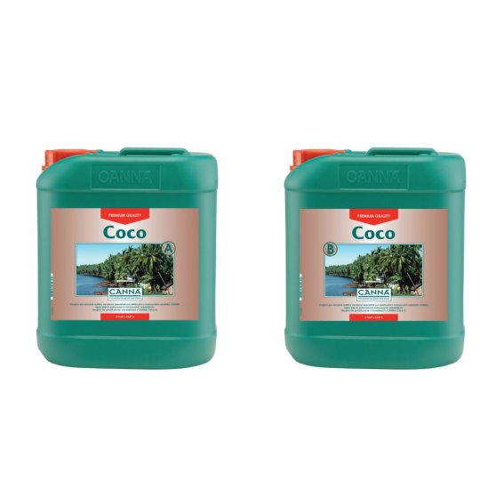 Canna Coco A+B 5 l, základné hnojivo pre rast a kvitnutie