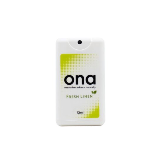 ONA Spray Card Fresh Linen 12 ml, neutralizér zápachu