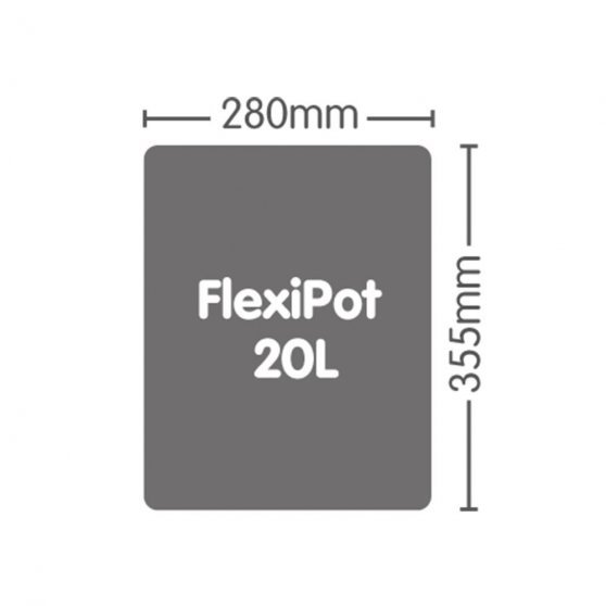 Autopot FlexiPot 20 l, textilný kvetináč