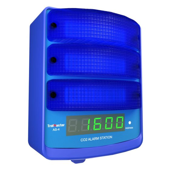 Trolmaster CO2 Alarm Station, modré světlo (AS-4)