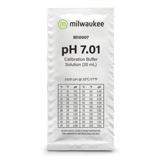 Milwaukee pH 7,01 20 ml, kalibračný roztok