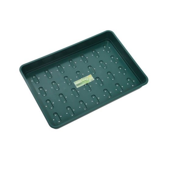 Garland XL Seed Tray Green 58x40,5x7 cm, plastový zásobník s drenažou
