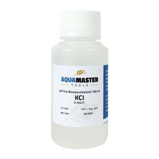 Aqua Master Tools KCl 3 mol-l 100 ml, roztok na skladovanie elektród