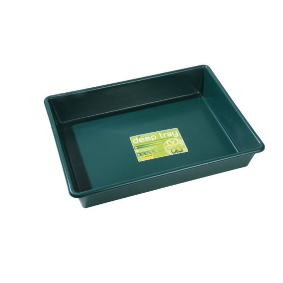 Garland Deep Tray Green 53x40x9,5 cm, plastový podnos