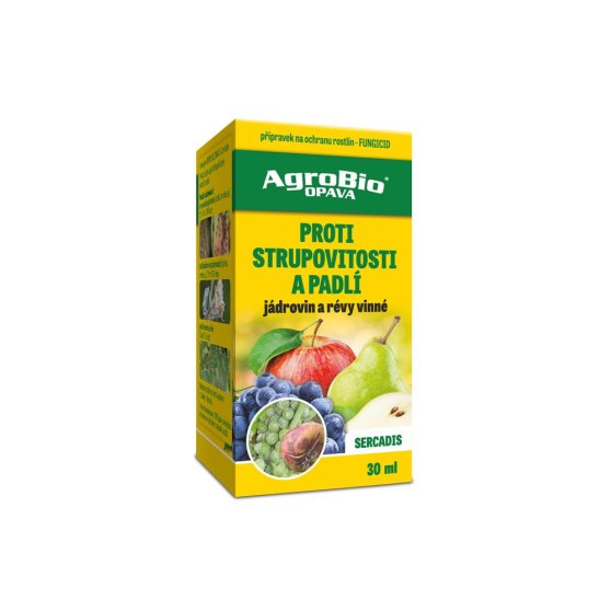 Agrobio PROTI Strupovitosti a padlí (Sercadis) 30 ml