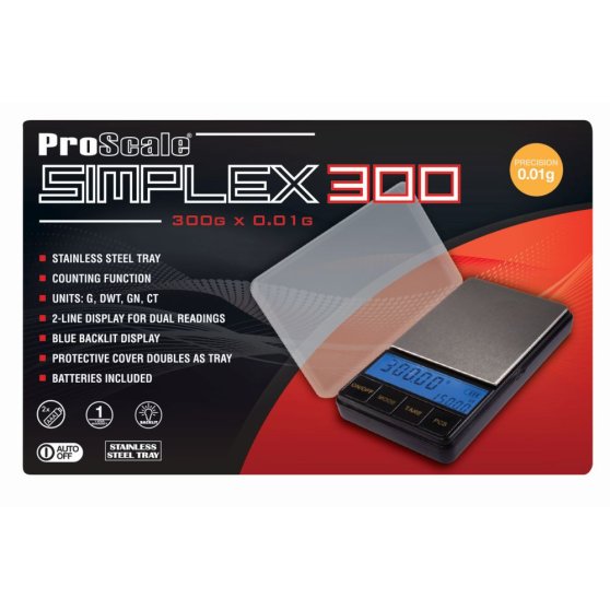 Digitální váha Proscale - Simplex 300 g x 0.01 g