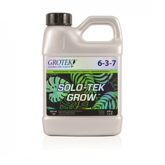 Grotek Solo-tek Grow 500 ml, základné hnojivo pre rast