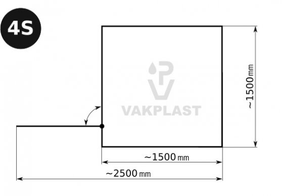 VAKPLAST 4SM, malý vertikální hydroponický systém