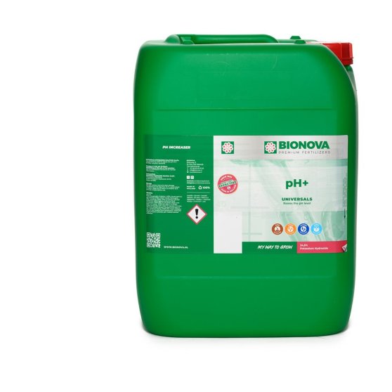 BioNova pH+ (KOH 24,5% hydroxid draselný) 20 l