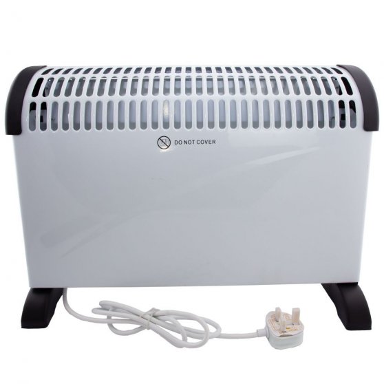 Bezolejový radiátor 2000 W, ohrievač s termostatom